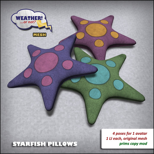 Starfish Pillows